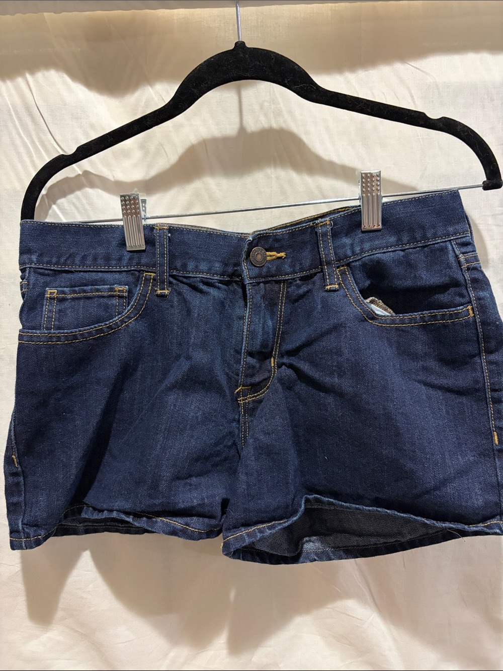 Old Navy Dark Blue Denim Jean Shorts